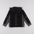 IKKS - sweat vert, noir - 8 ans