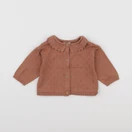 Vertbaudet - gilet marron - 3 mois