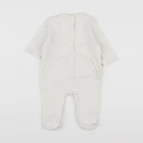 Vertbaudet - pyjama coton beige - 3 mois