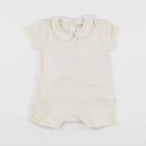 Vertbaudet - combinaison beige - 6 mois