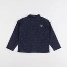 Vertbaudet - sous-pull bleu - 4 ans
