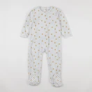 Vertbaudet - pyjama velours jaune - 3 ans