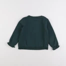 Vertbaudet - sweat vert - 4 ans
