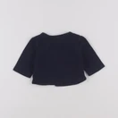 La Redoute - sweat bleu - 1 mois
