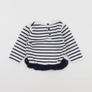 Vertbaudet - pull bleu - 9 mois