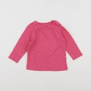 Vertbaudet - tee-shirt rose - 12 mois