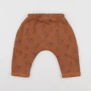 Vertbaudet - sarouel marron - 9 mois