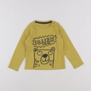 Vertbaudet - tee-shirt jaune - 3 ans