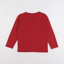 Vertbaudet - tee-shirt rouge - 6 ans