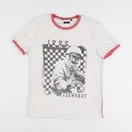 IKKS - tee-shirt beige - 10 ans