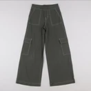 H&M - pantalon vert - 10/11 ans