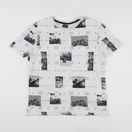 IKKS - tee-shirt multicolore - 14 ans