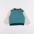 Boutchou - sweat beige, vert - 9 mois