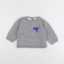 Emoi emoi - sweat gris - 12 mois