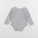 Vertbaudet - body gris - 12 mois