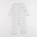 Vertbaudet - pyjama coton blanc - 12 mois