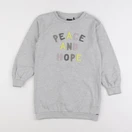 IKKS - robe gris - 8 ans