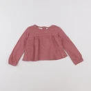 Zara - tee-shirt rose - 6/9 mois