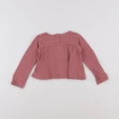 Zara - tee-shirt rose - 6/9 mois