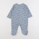 Vertbaudet - pyjama coton bleu - 12 mois