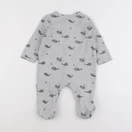Vertbaudet - pyjama coton gris - 12 mois
