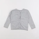 Vertbaudet - gilet gris - 3 ans