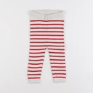 Vertbaudet - legging rouge - 9 mois