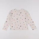 Monoprix - tee-shirt beige - 8 ans