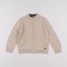 Vertbaudet - gilet beige - 4 ans