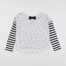 IKKS - tee-shirt bleu - 6 ans