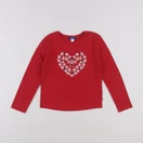 Okaidi - tee-shirt rouge - 5 ans