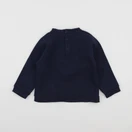 Boutchou - sweat bleu - 36 mois