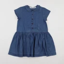 Monoprix - robe bleu - 4 ans