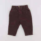 Vertbaudet - pantalon violet - 9 mois