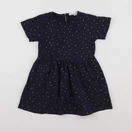 Monoprix - robe bleu - 3 ans