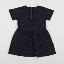 Monoprix - robe bleu - 3 ans