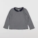 Monoprix - tee-shirt bleu - 4 ans