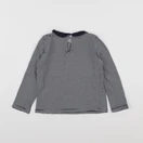 Monoprix - tee-shirt bleu - 4 ans