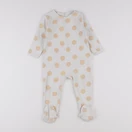 Vertbaudet - pyjama coton blanc - 18 mois