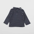 Vertbaudet - sous-pull bleu - 12 mois