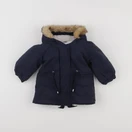 Vertbaudet - manteau bleu - 9 mois