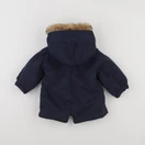 Vertbaudet - manteau bleu - 9 mois