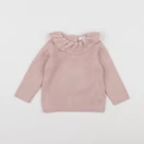 Vertbaudet - pull rose - 6 mois