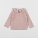 Vertbaudet - pull rose - 6 mois