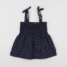 Vertbaudet - blouse bleu - 7 ans