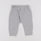 Vertbaudet - legging gris - 9 mois