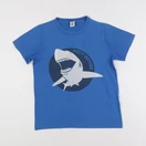 Petit Bateau - tee-shirt bleu - 12 ans