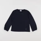 Petit Bateau - tee-shirt bleu - 3 ans
