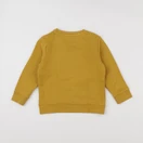 Vertbaudet - sweat jaune - 5 ans