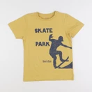 Vertbaudet - tee-shirt jaune - 10 ans